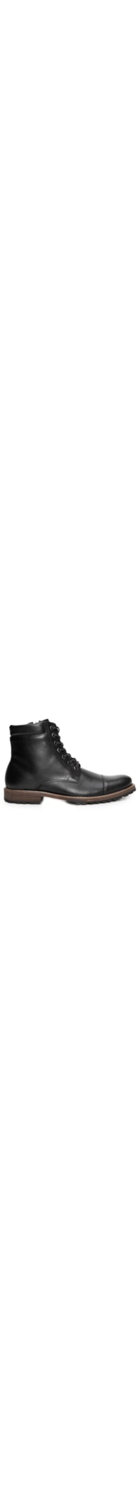 Bota Masculina Couro - Preto