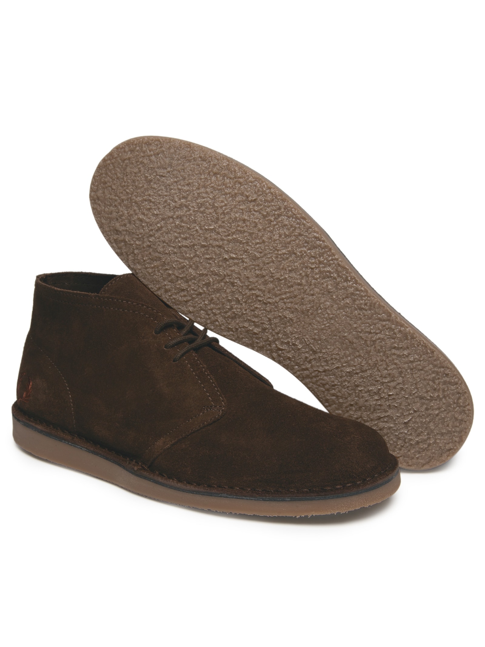 Bota Masculina Hawley Suede Marrom Fred Perry