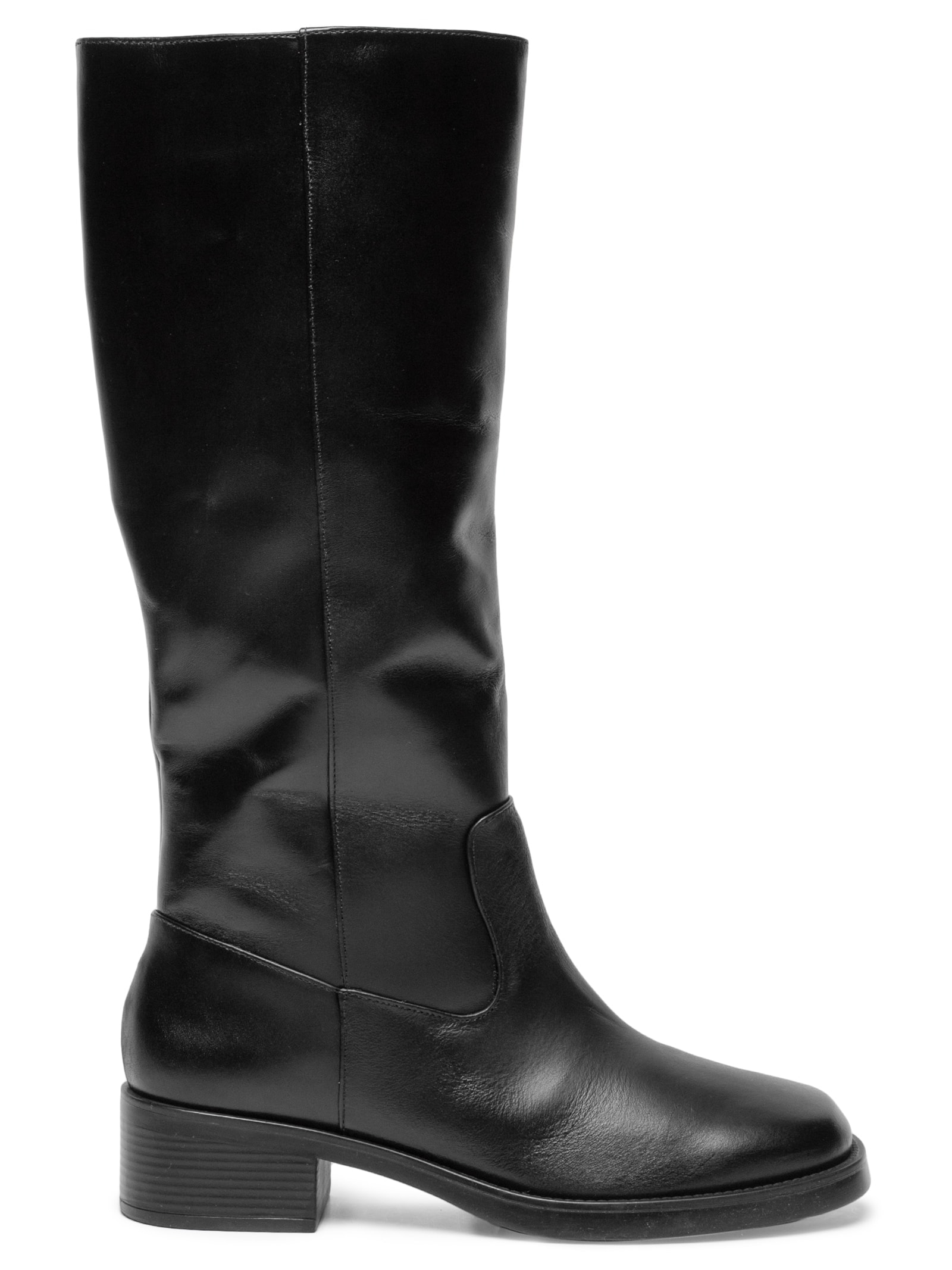 Bota Nozes Colina Feminina Preto Luiza Barcelos