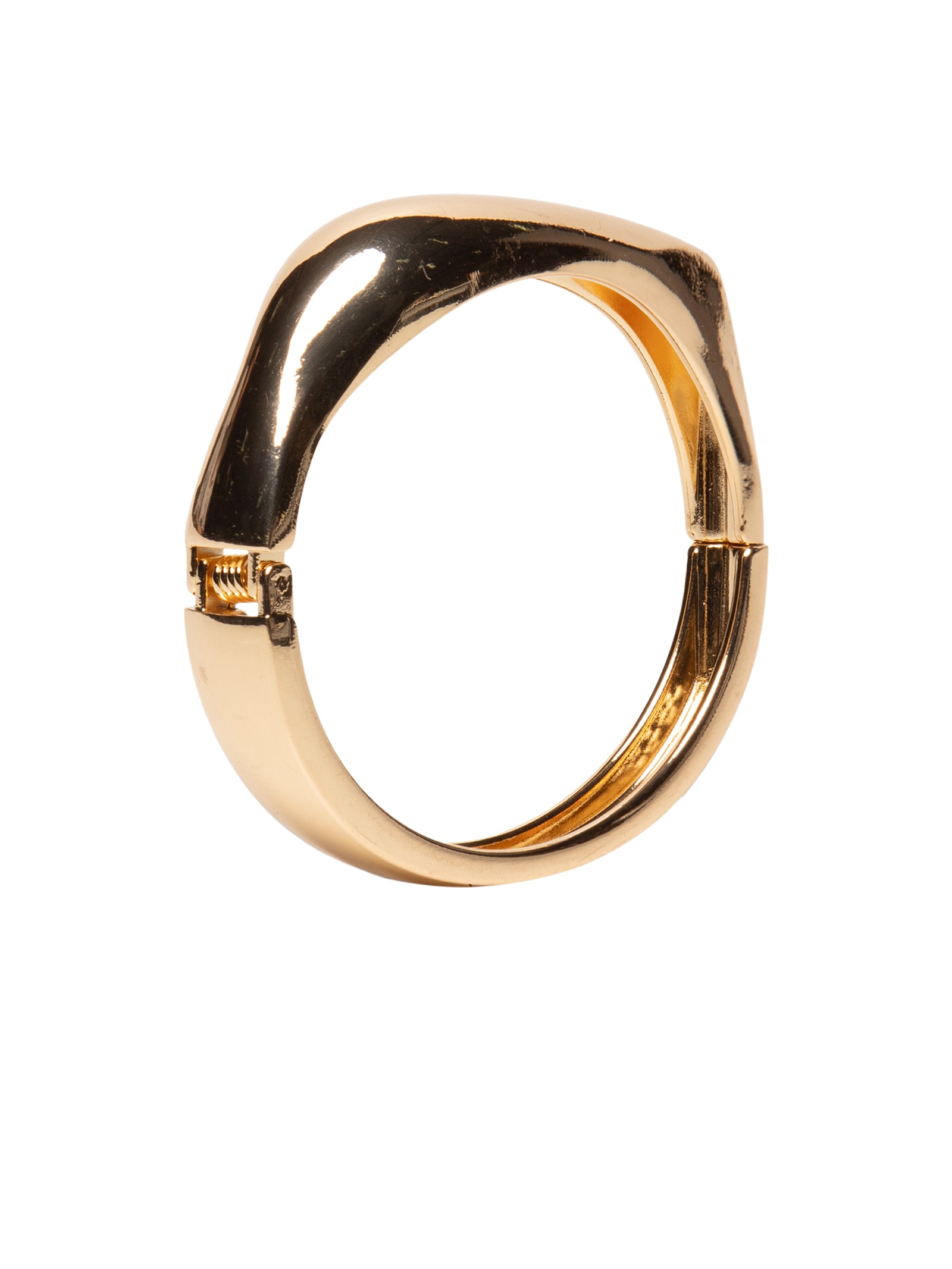 Bracelete Feminino Assimétrico Dourado Market 33