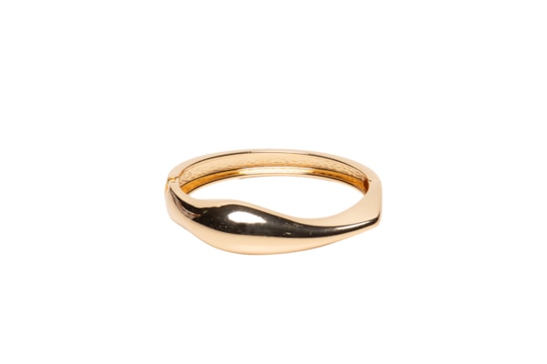 Bracelete Feminino Assimétrico - Dourado