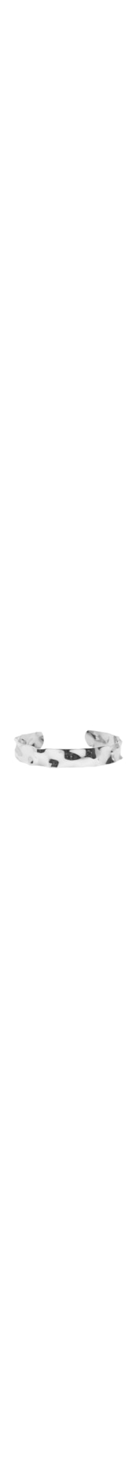 Bracelete Feminino Chapa Martelada Aberta Shiv - Prata
