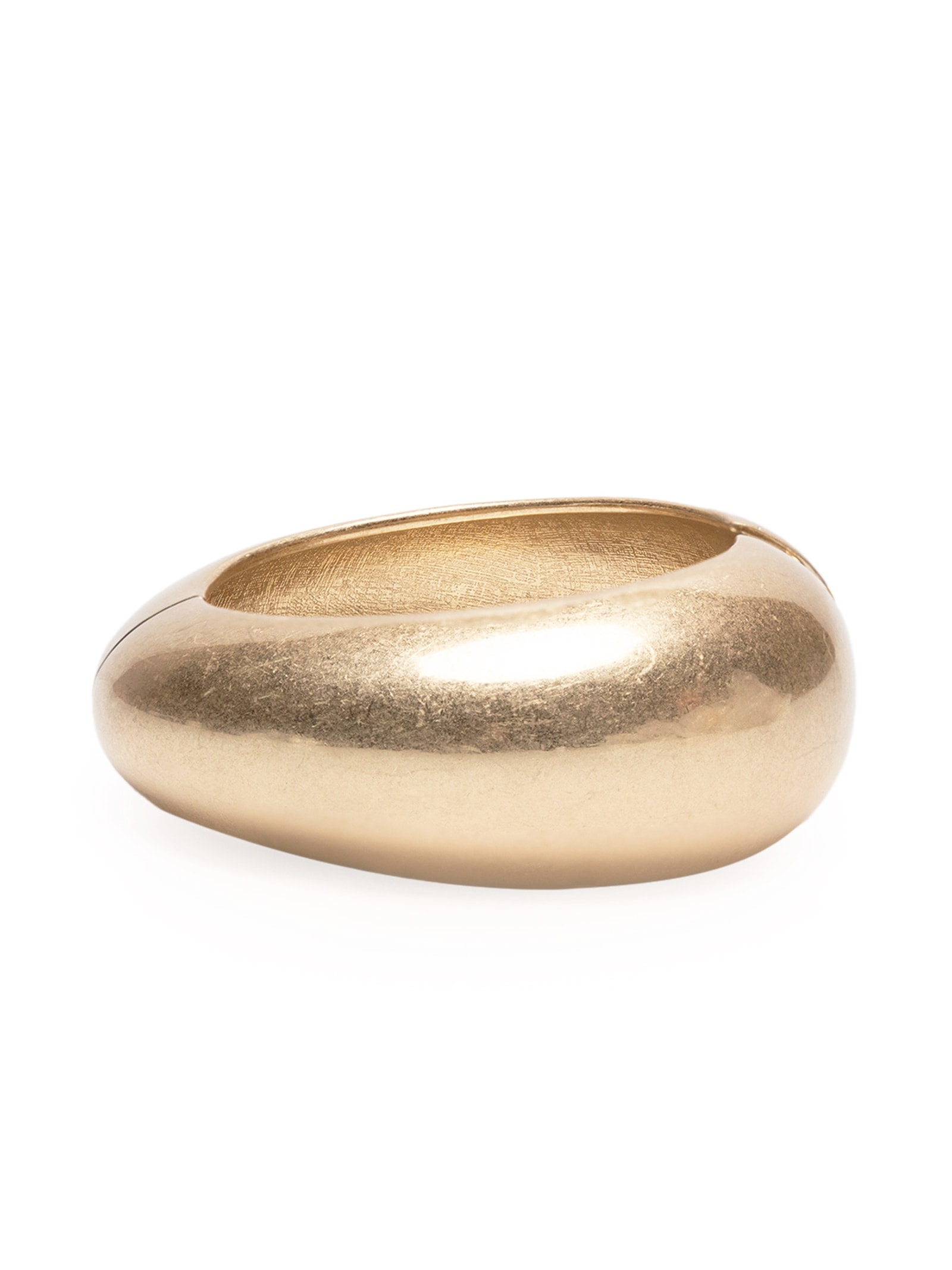 Bracelete Feminino Em Metal Escovado Dourado '2Essential