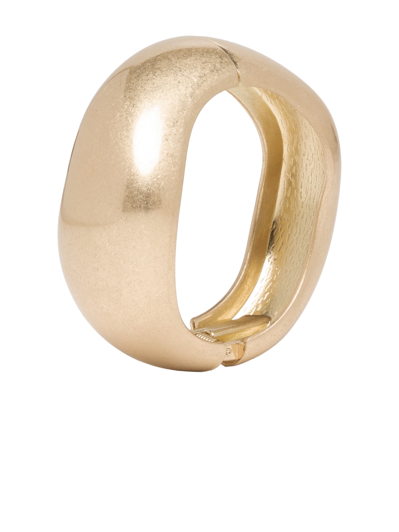 Bracelete Feminino em Metal Fosco Dourado  '2Essential