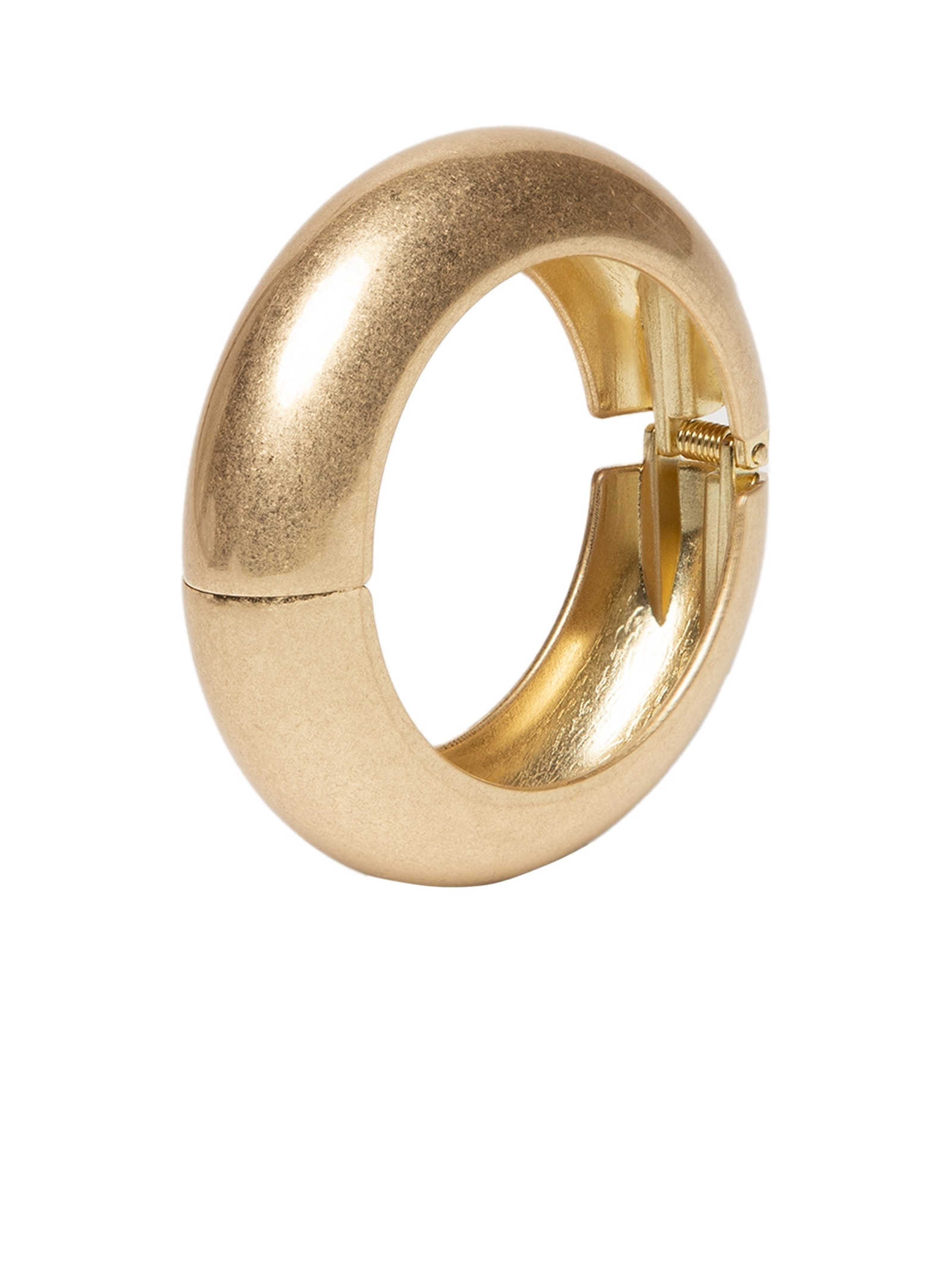 Bracelete Feminino Em Metal Fosco Dourado '2Essential