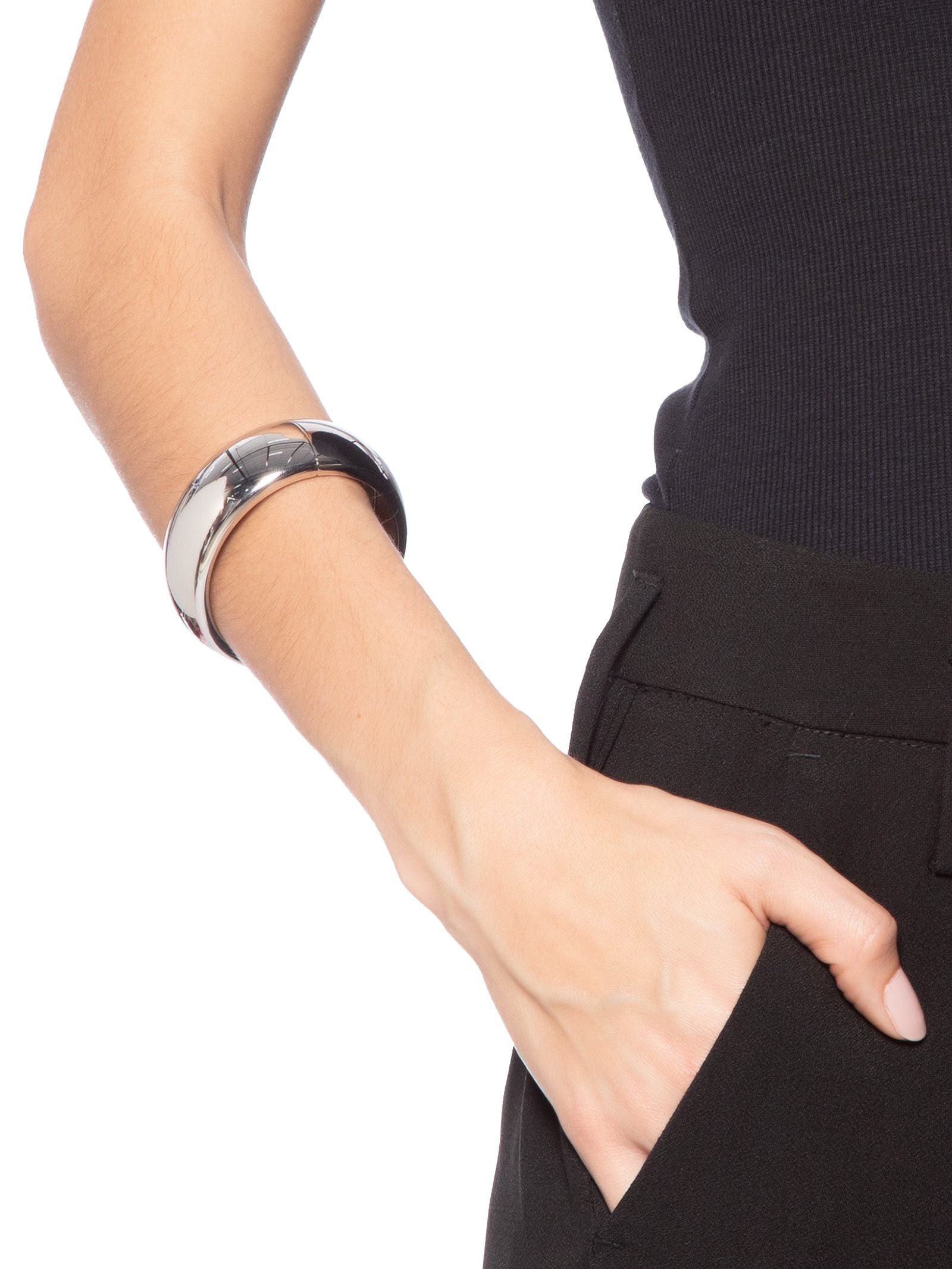 Bracelete Feminino em Metal Prateado  '2Essential