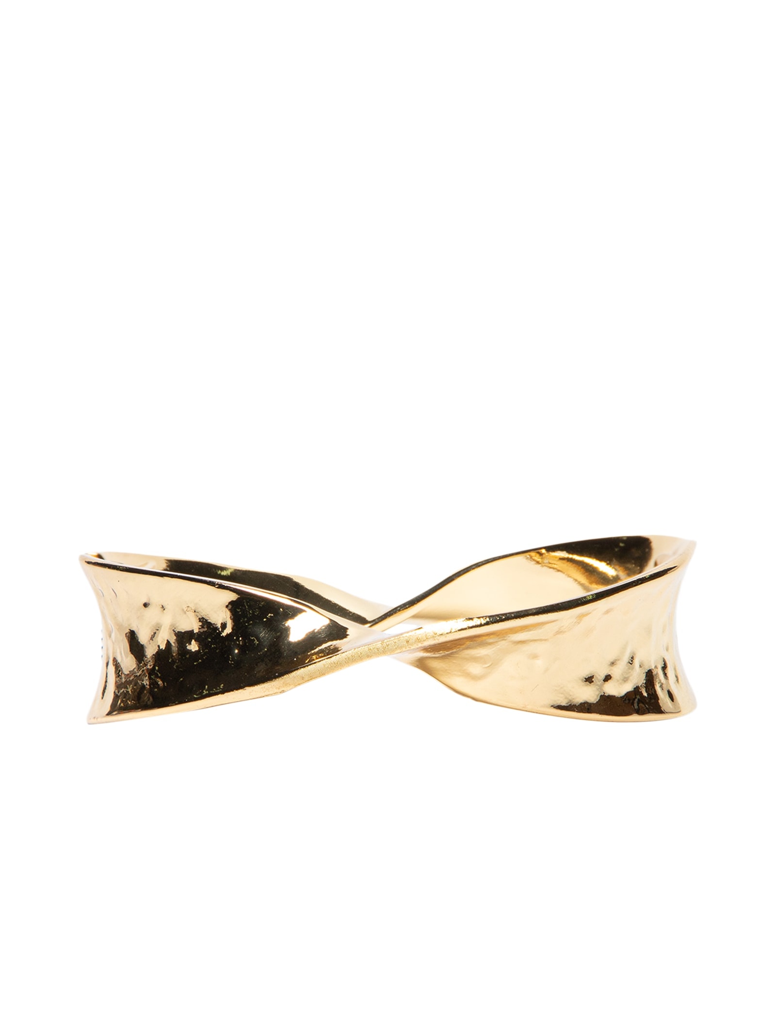 Bracelete Feminino Fino Torcido Dourado '2Essential