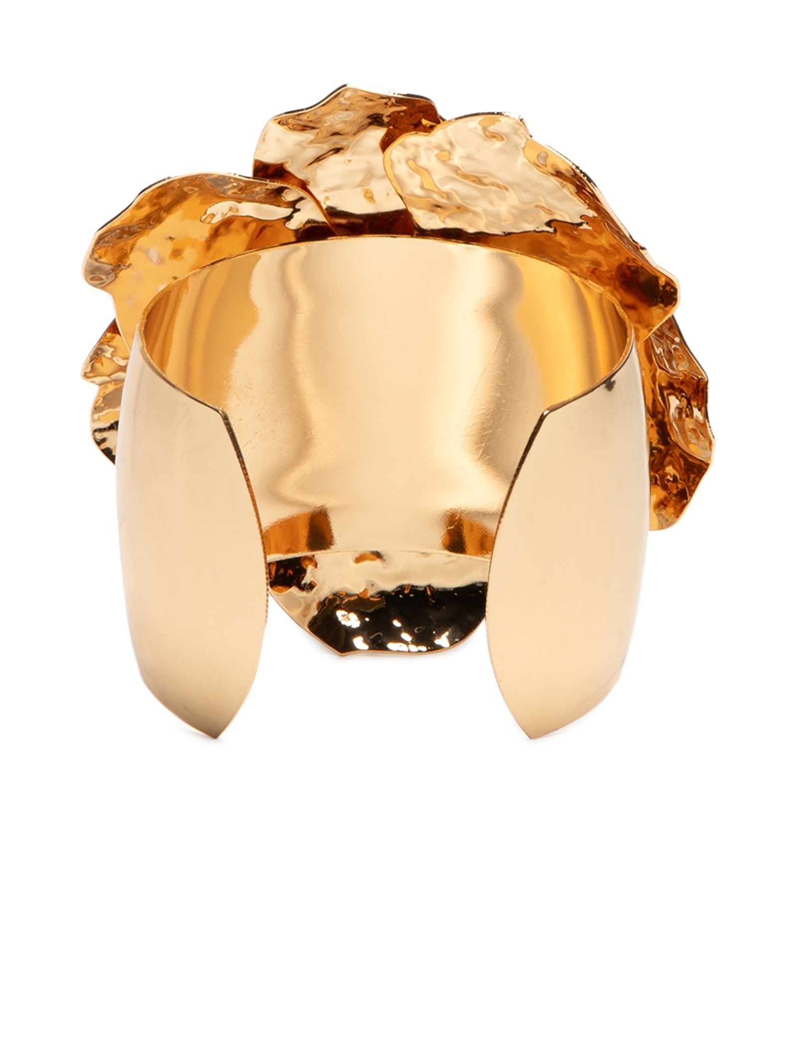 Bracelete Feminino Flor em Metal Dourado '2Essential