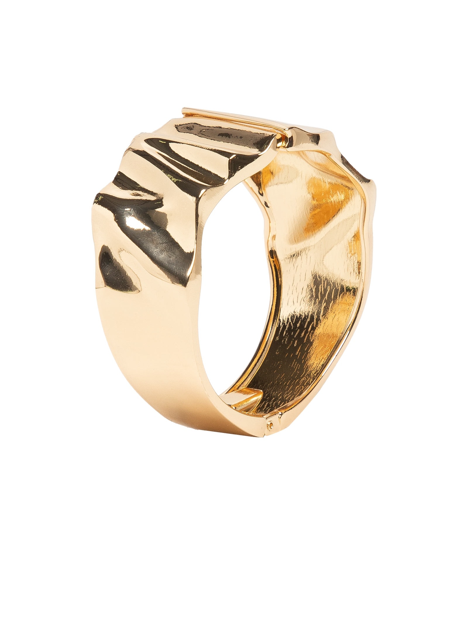 Bracelete Feminino Maxi Irregular Dourado  '2Essential