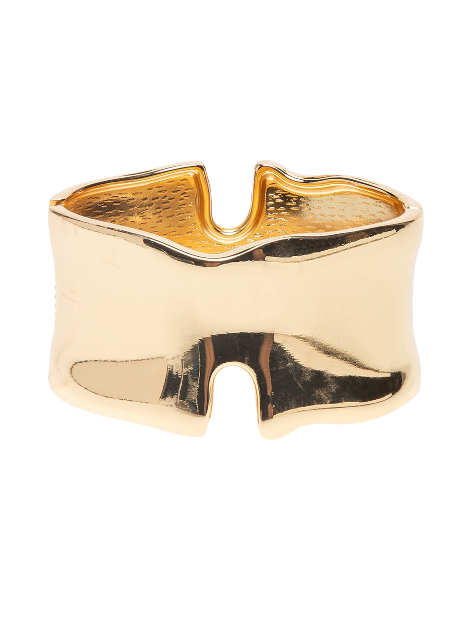 Bracelete Feminino Maxi Orgânico Dourado '2Essential