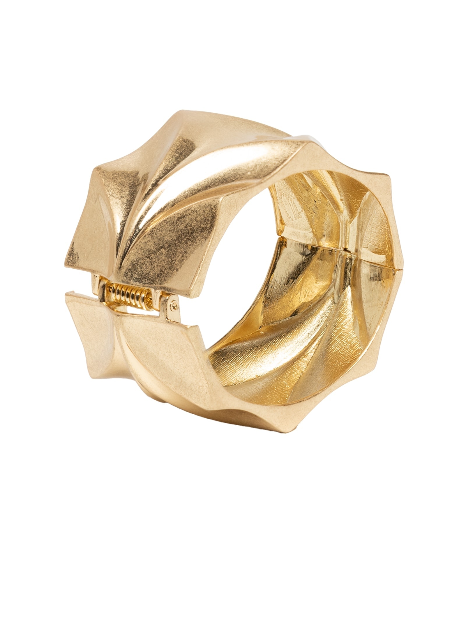 Bracelete Feminino Orgânico Dourado Market 33