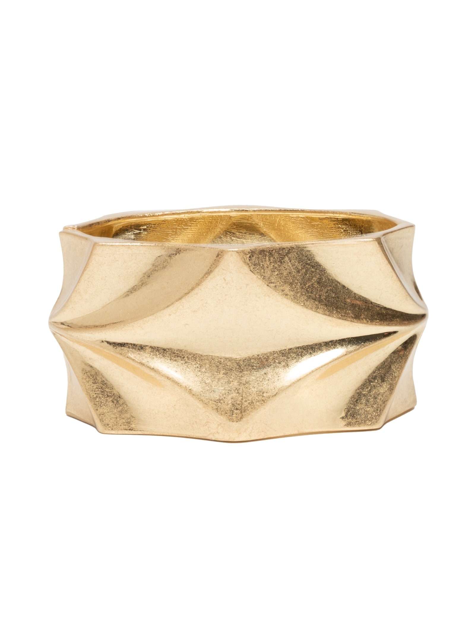 Bracelete Feminino Orgânico Dourado Market 33