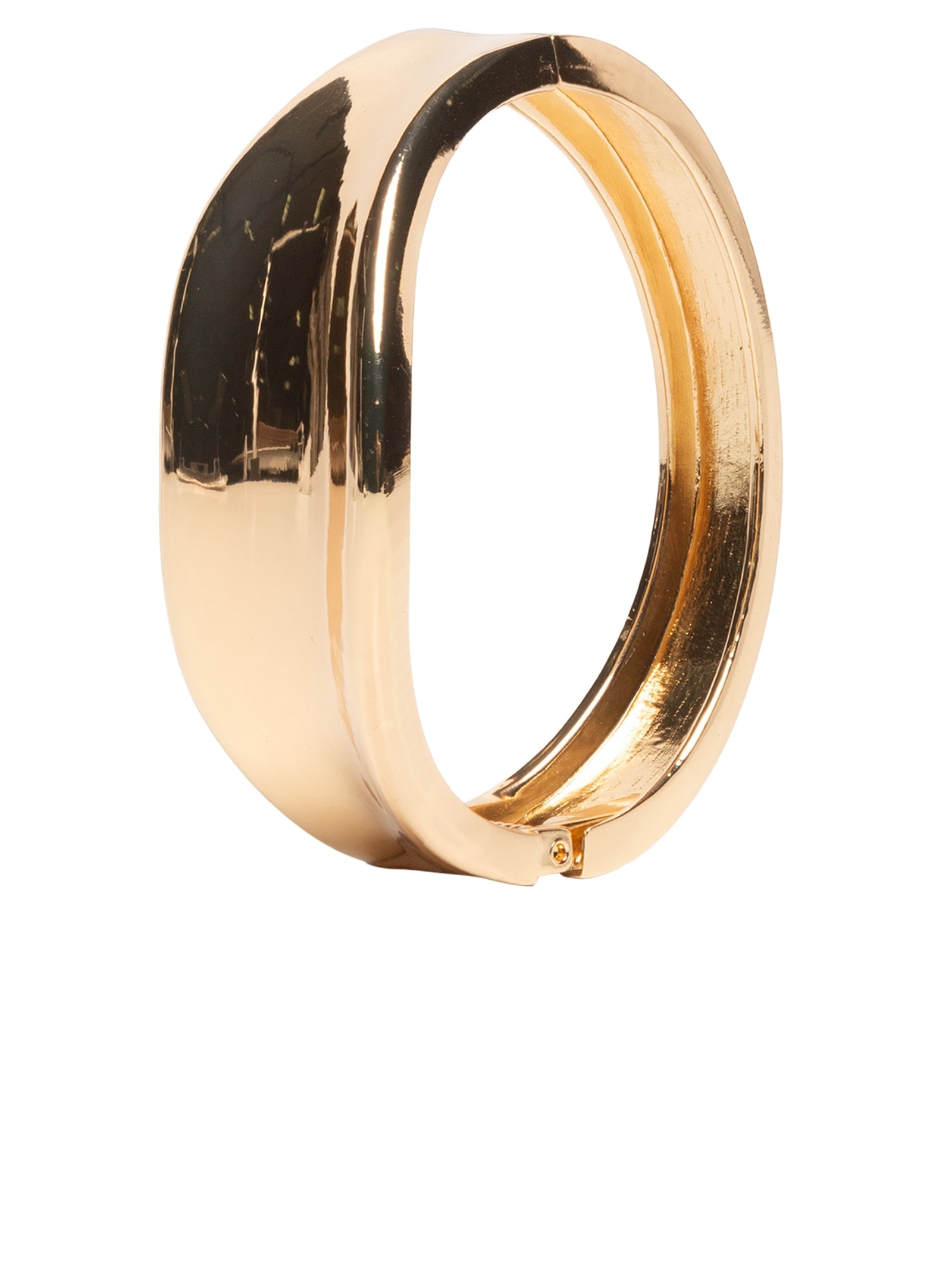 Bracelete Feminino Orgânico Dourado Basiq