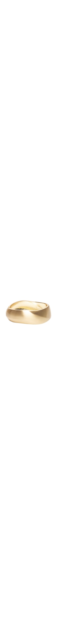 Bracelete Feminino Orgânico Metal Fosco - Dourado