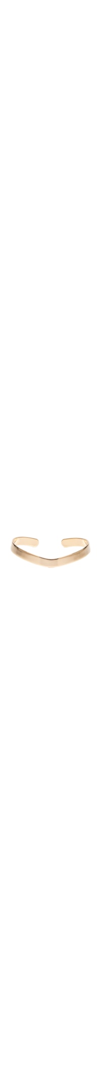 Bracelete Feminino Ponta Suave Fio Largo - Dourado