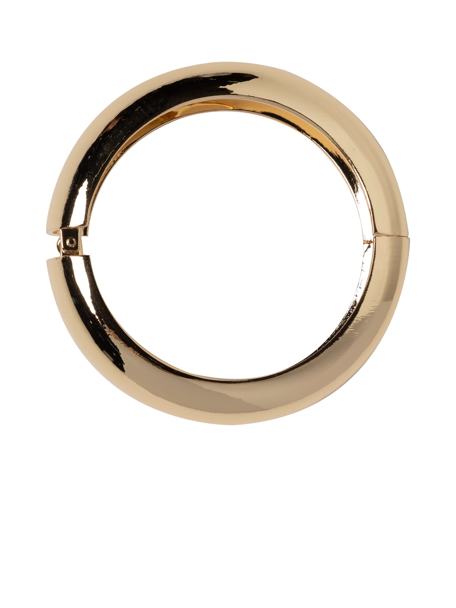 Bracelete Feminino Redondo  Dourado Basiq