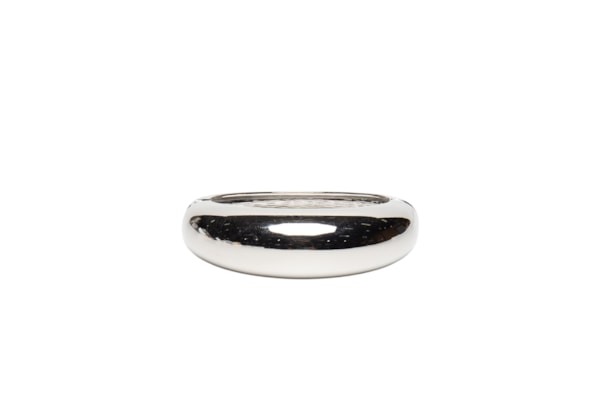 Bracelete Feminino Redondo - Prateado