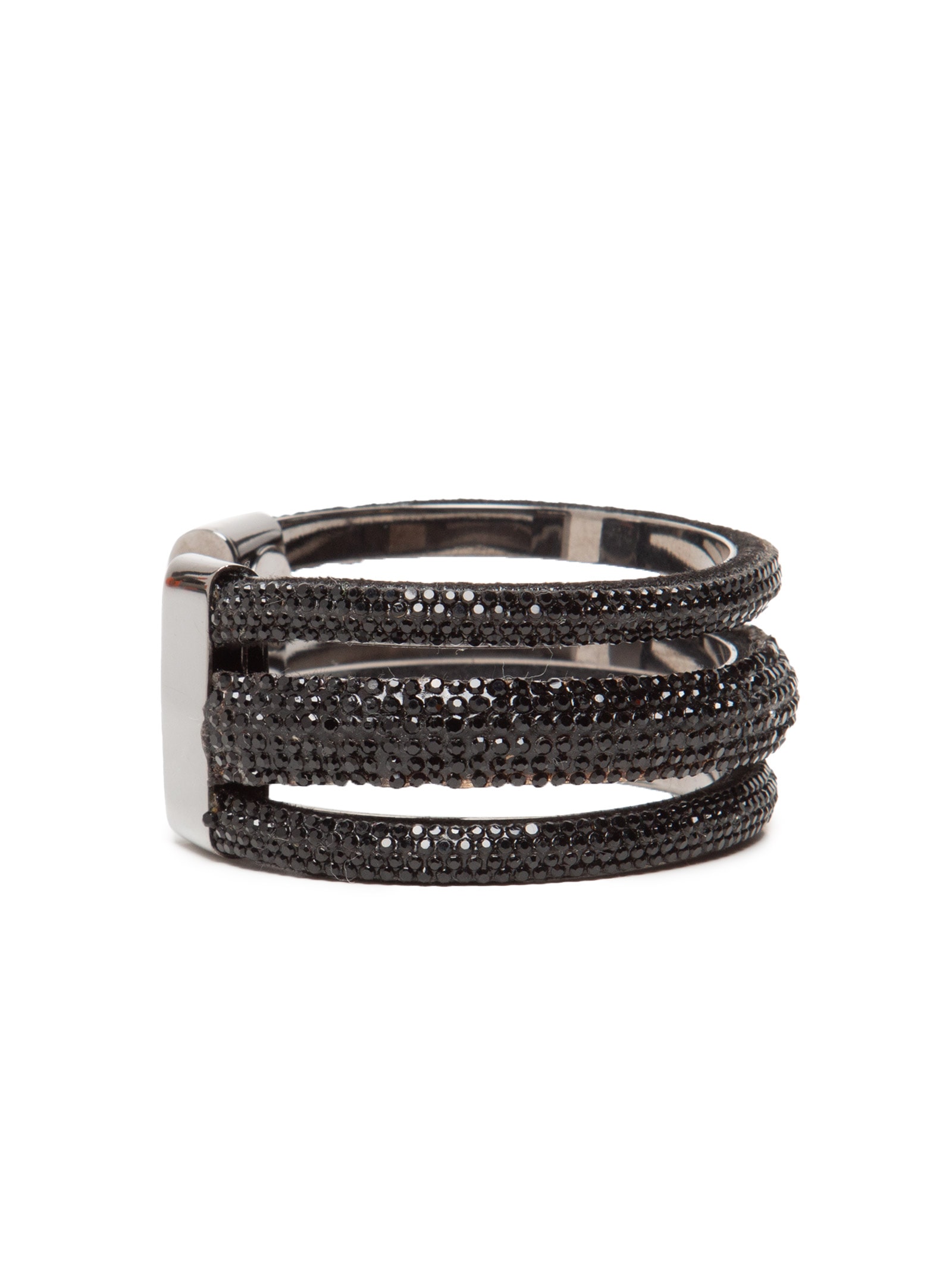 Bracelete Feminino Shine Black Preto Juliana Manzini