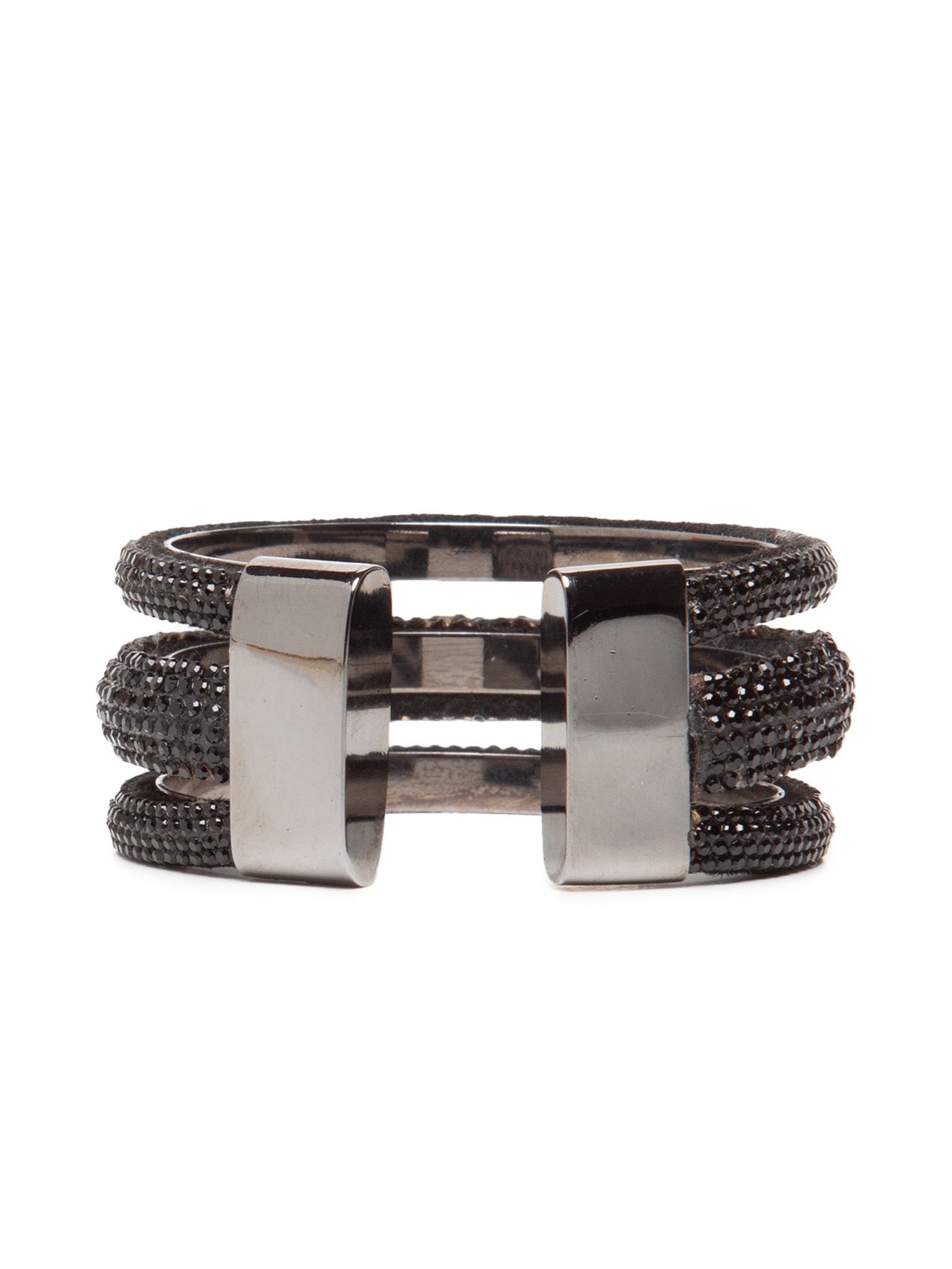 Bracelete Feminino Shine Black Preto Juliana Manzini