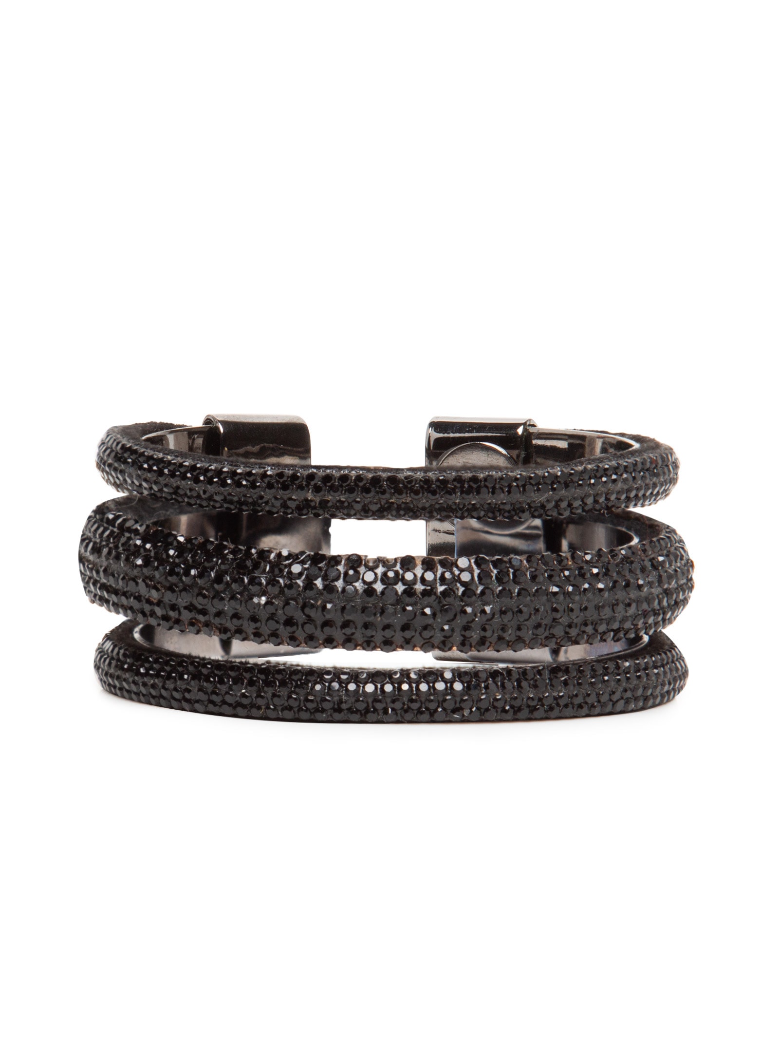 Bracelete Feminino Shine Black Preto Juliana Manzini