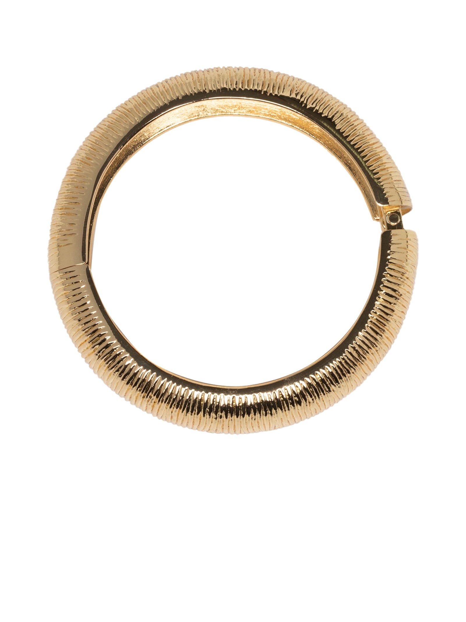 Bracelete Feminino Texturizado Dourado Market 33