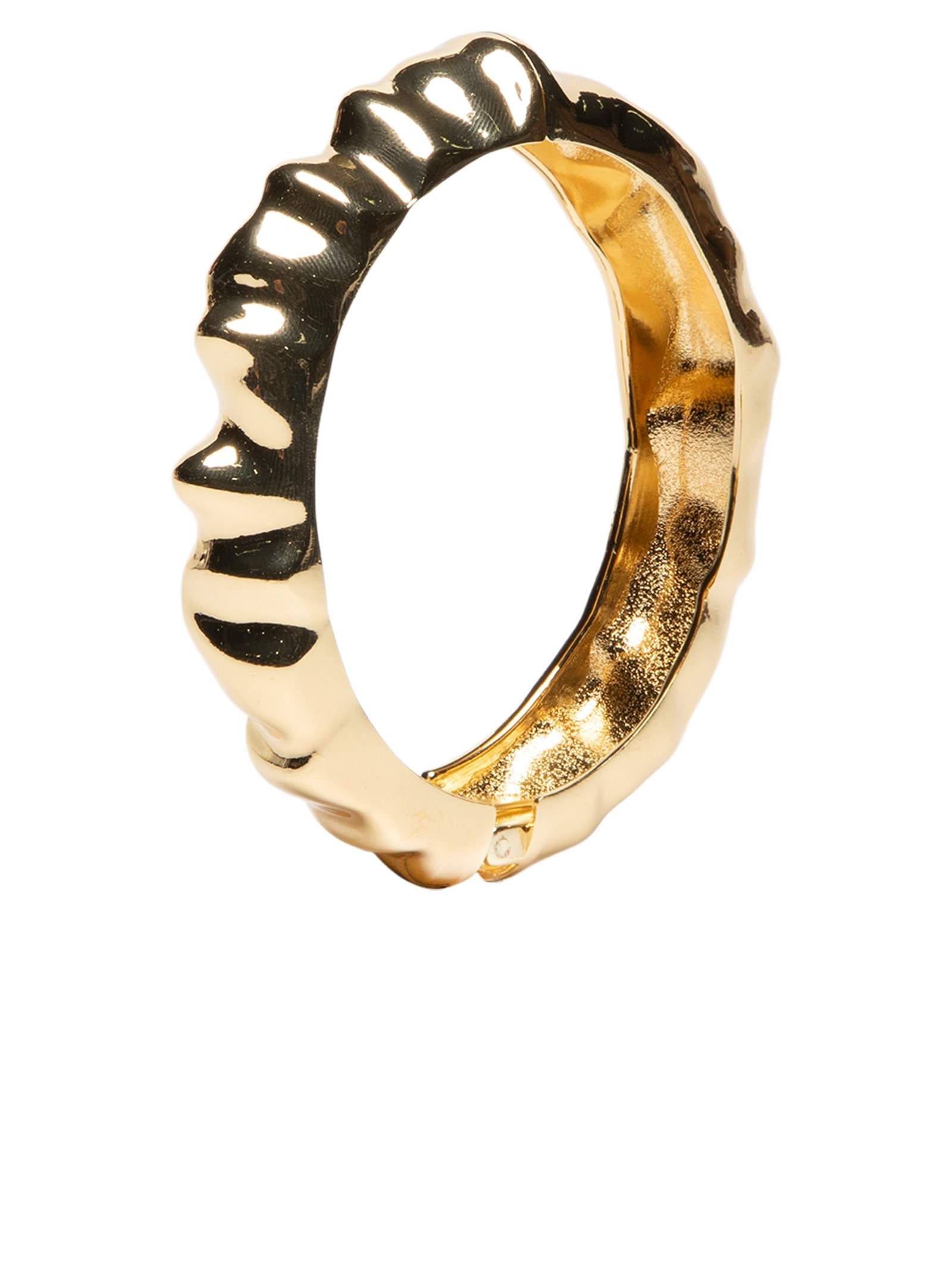 Bracelete Feminino Texturizado Dourado '2Essential