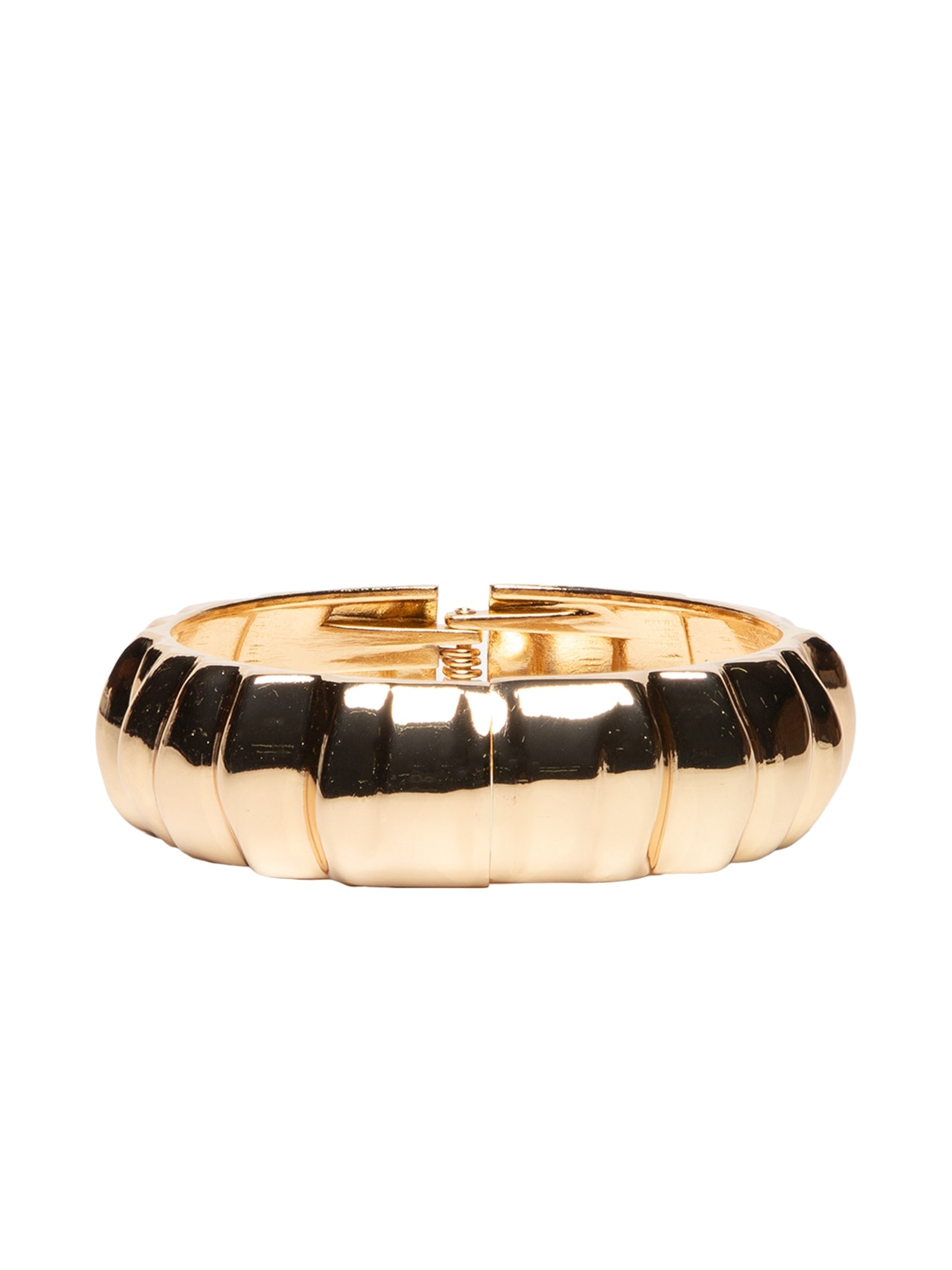 Bracelete Feminino Texturizado Dourado '2Essential