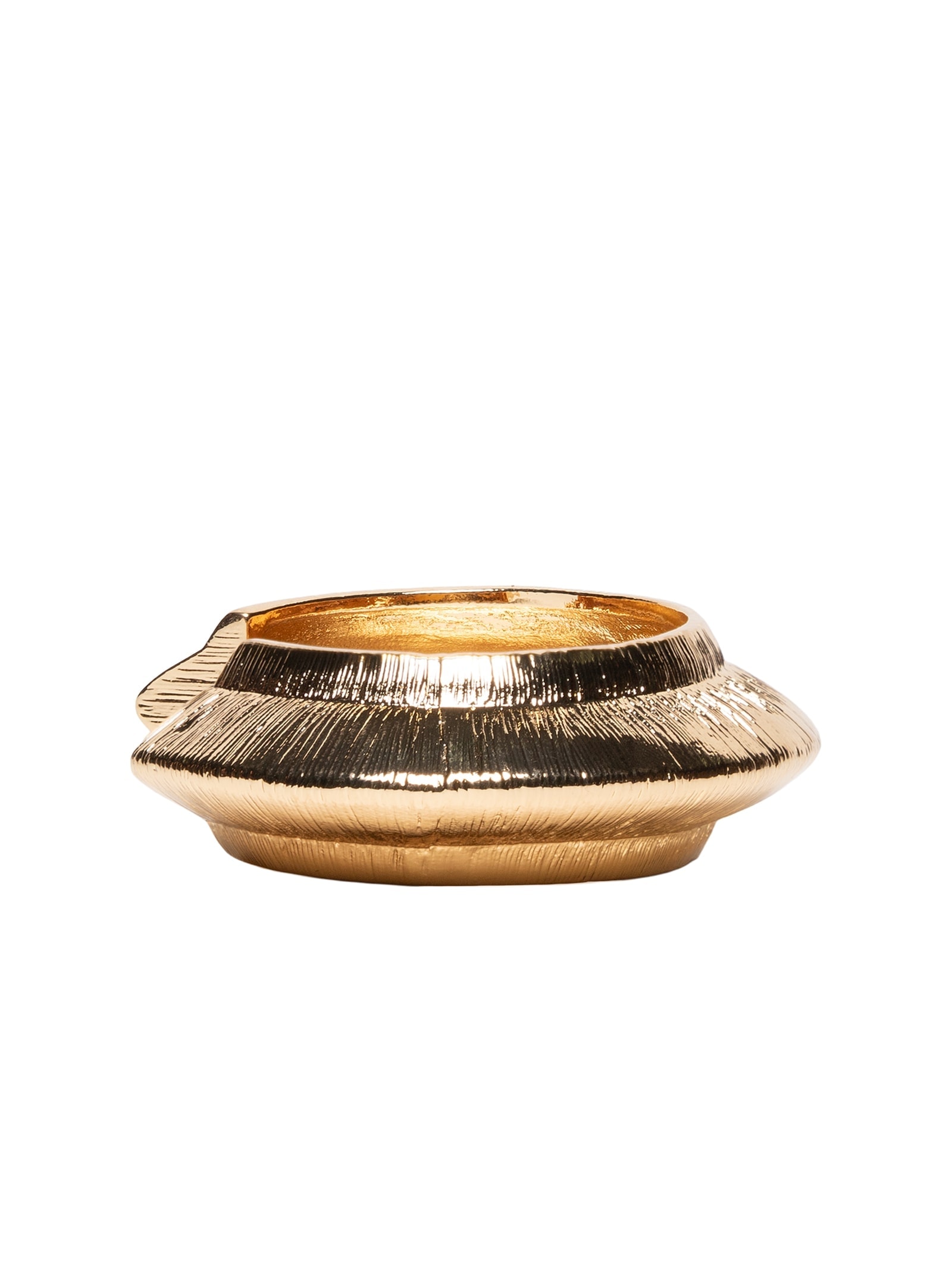 Bracelete Feminino Texturizado Dourado Market 33