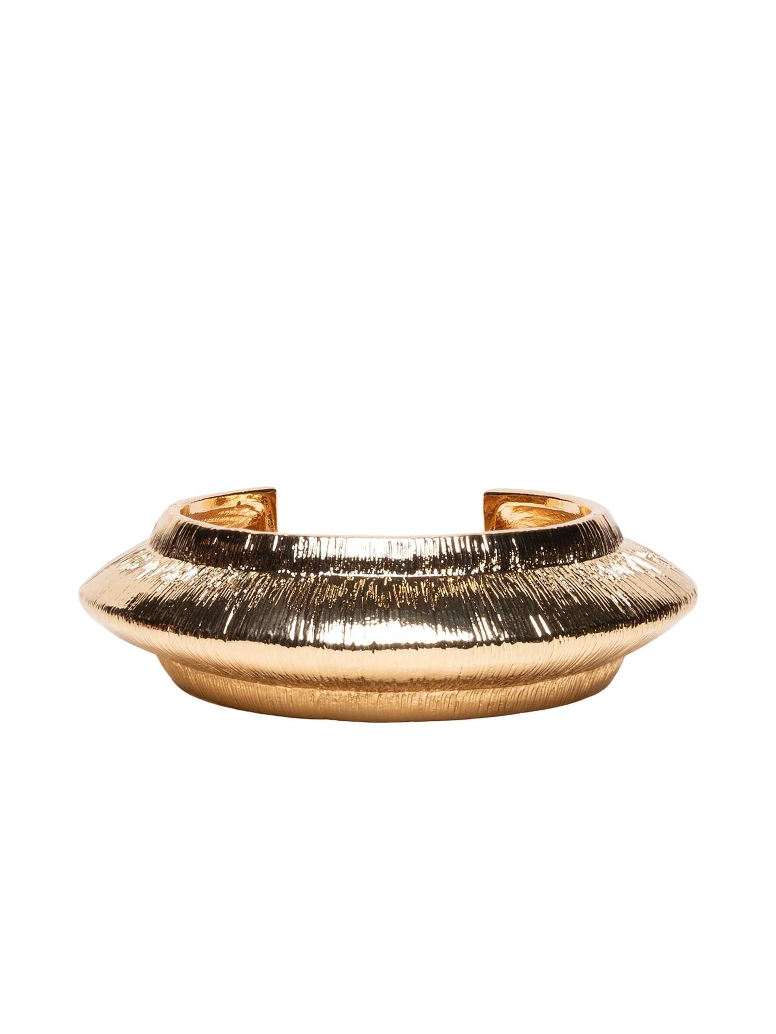 Bracelete Feminino Texturizado Dourado Market 33