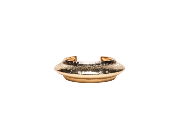Bracelete Feminino Texturizado - Dourado