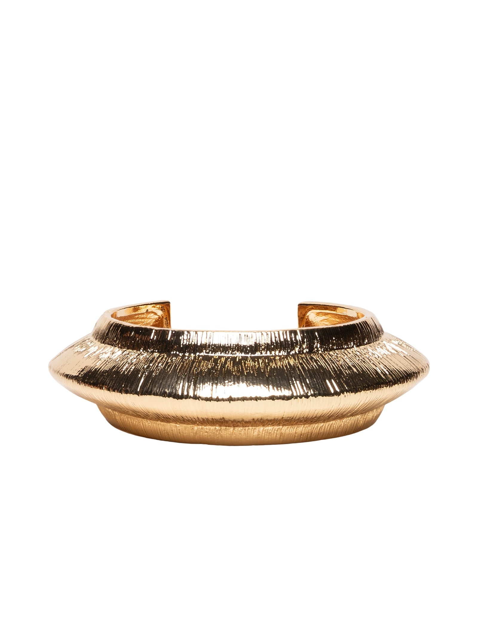 Bracelete Feminino Texturizado Dourado Market 33