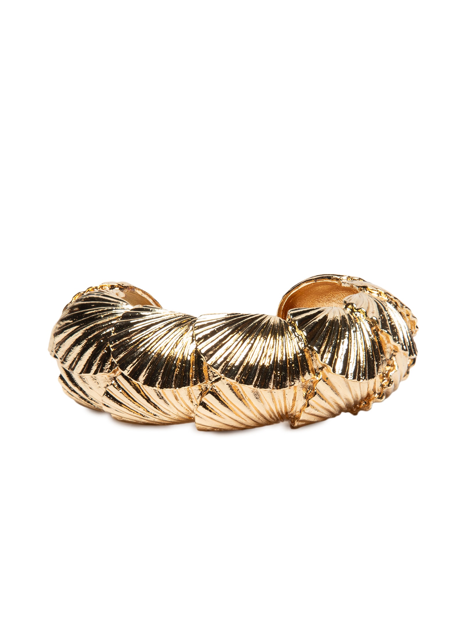 Bracelete Feminino Texturizado Dourado '2Essential