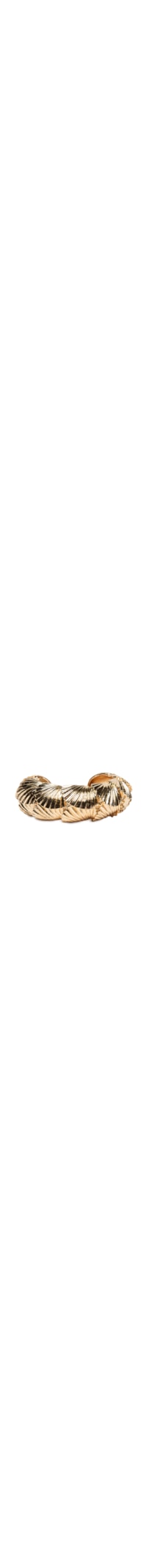 Bracelete Feminino Texturizado - Dourado