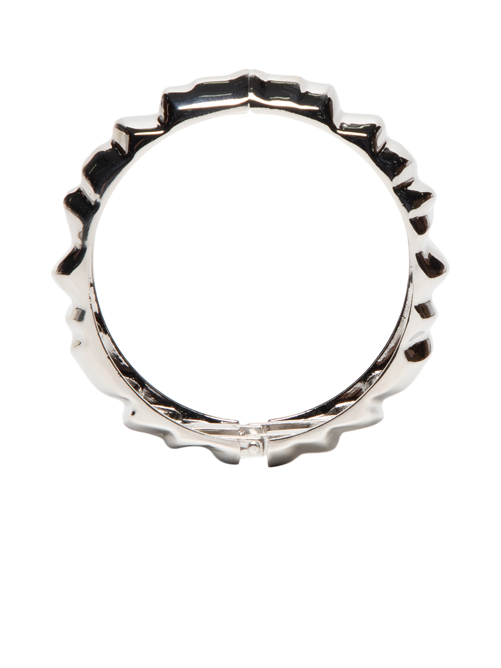 Bracelete Feminino Texturizado Prateado '2Essential