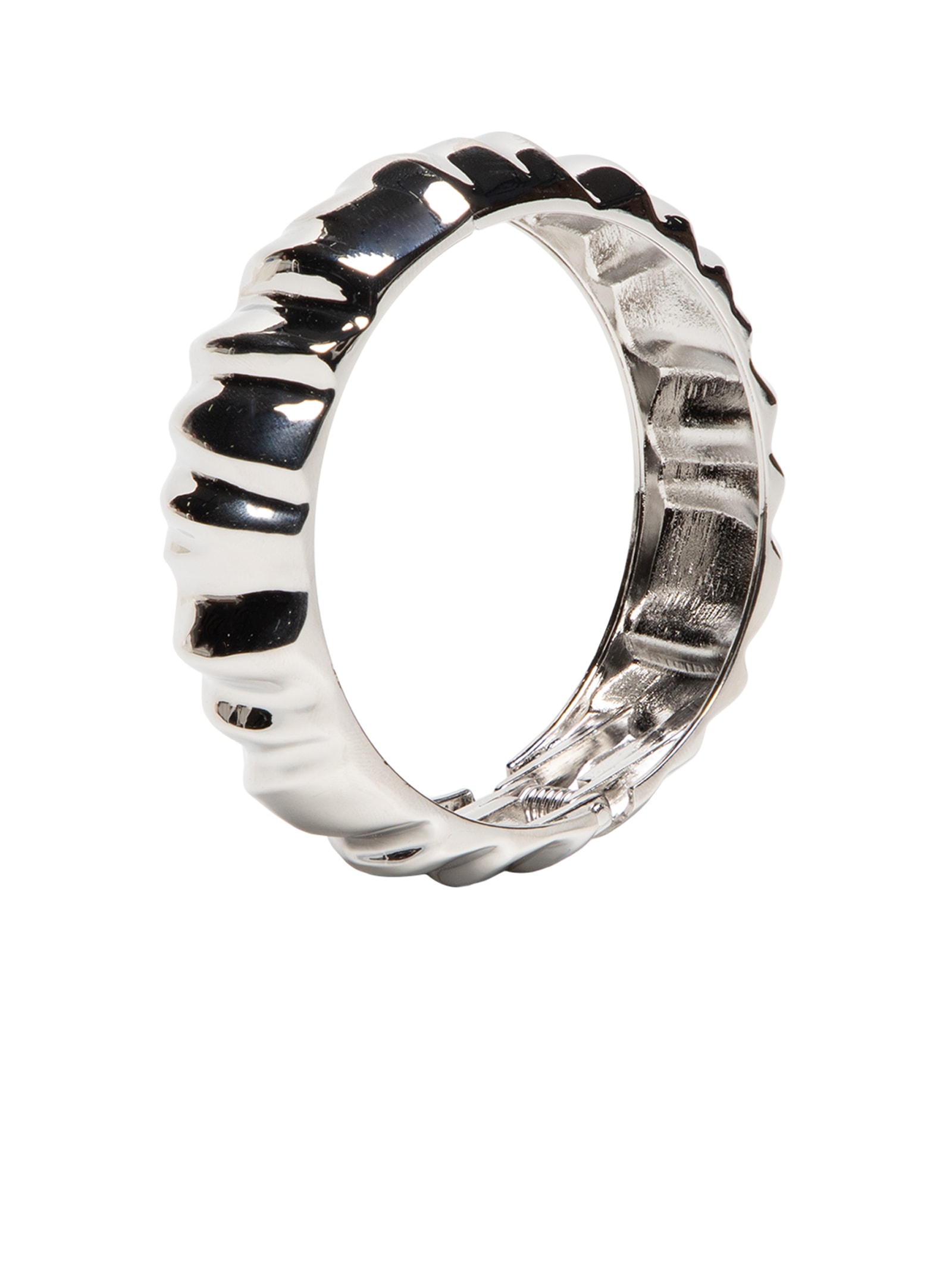 Bracelete Feminino Texturizado Prateado '2Essential