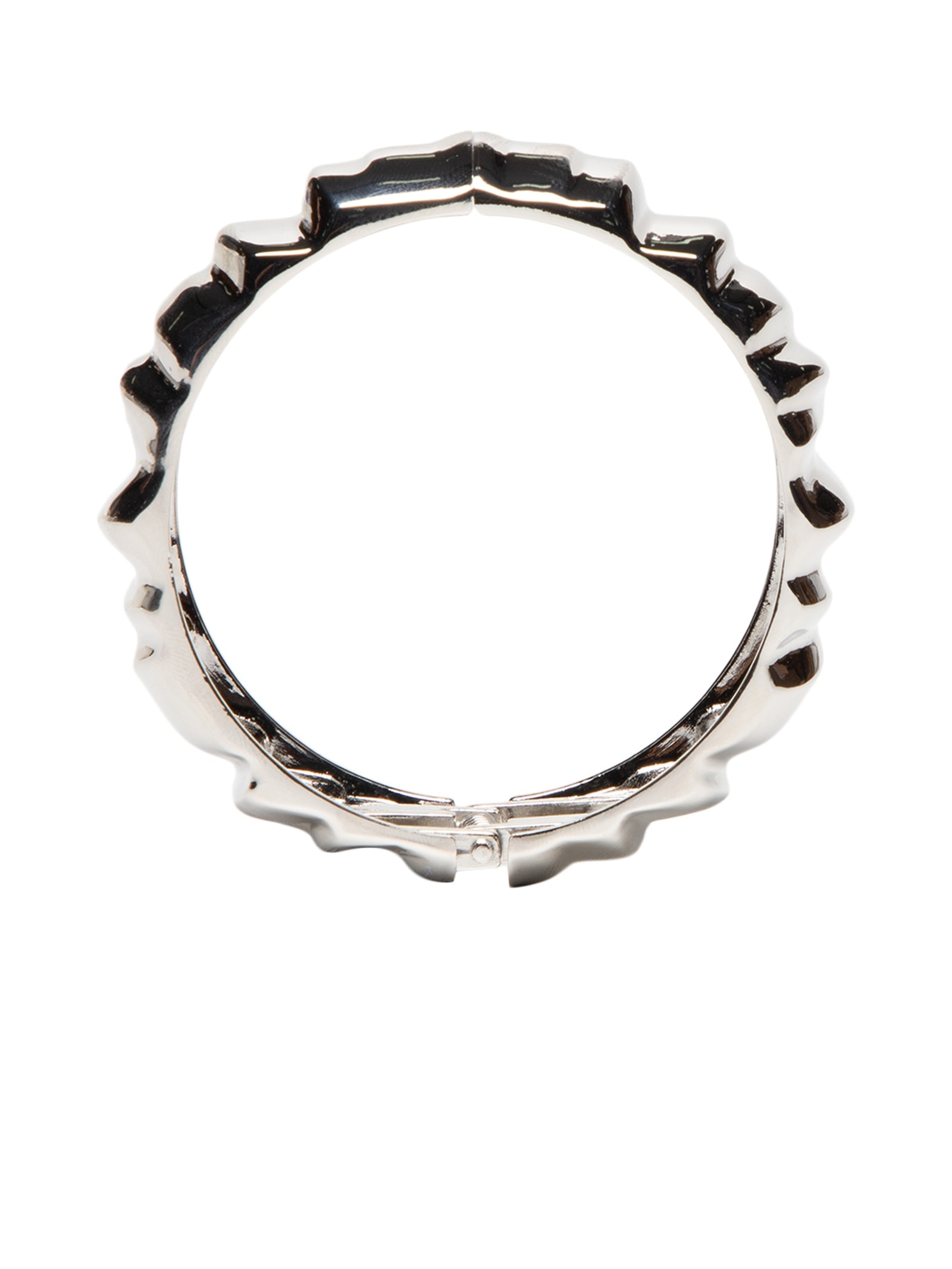 Bracelete Feminino Texturizado Prateado '2Essential