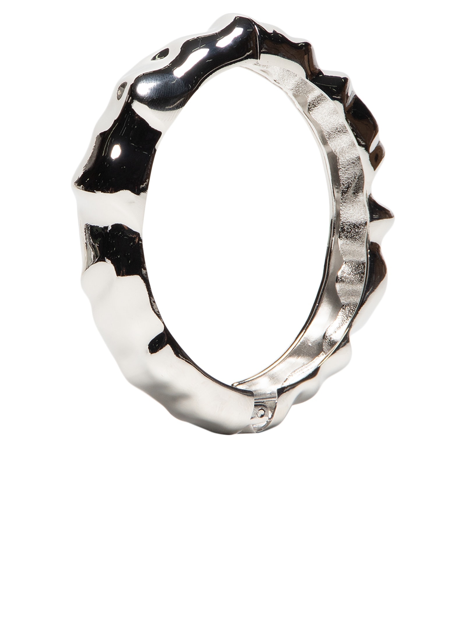 Bracelete Feminino Texturizado Prateado '2Essential