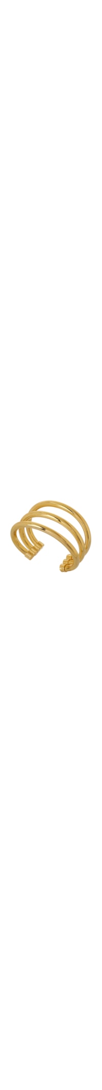 Bracelete Feminino Trio Peão Metal - Dourado