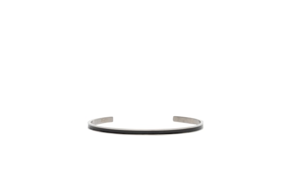 Bracelete Masculino Cuff Aeon - Prateado
