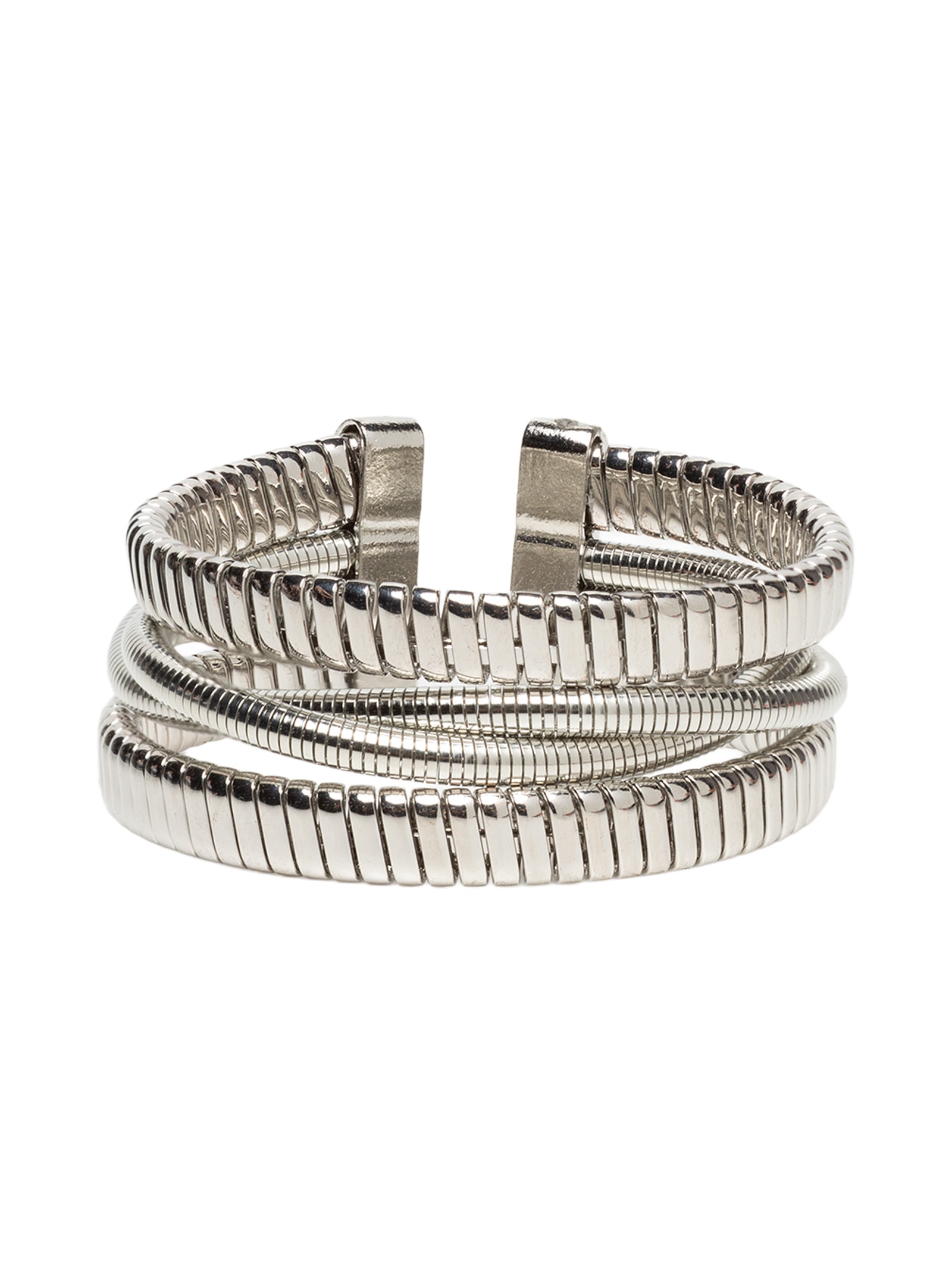 Bracelete Mola Feminino Prateado Market 33