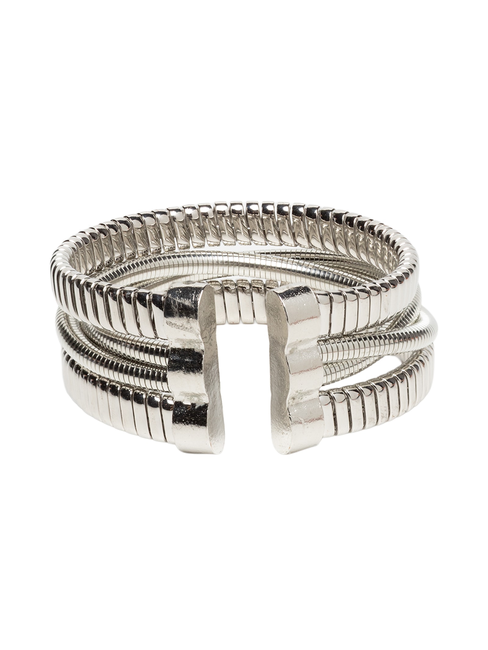 Bracelete Mola Feminino Prateado Market 33