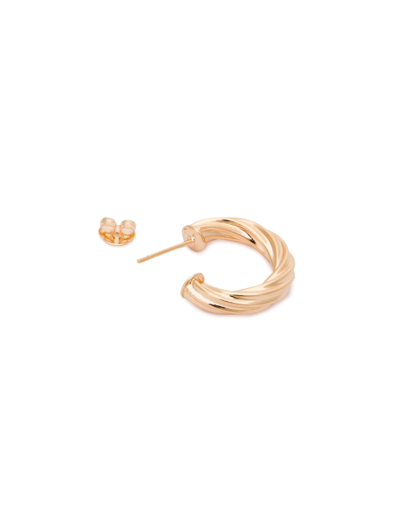 Brinco Darcy Em Metal Dourado Luiza Dias 111