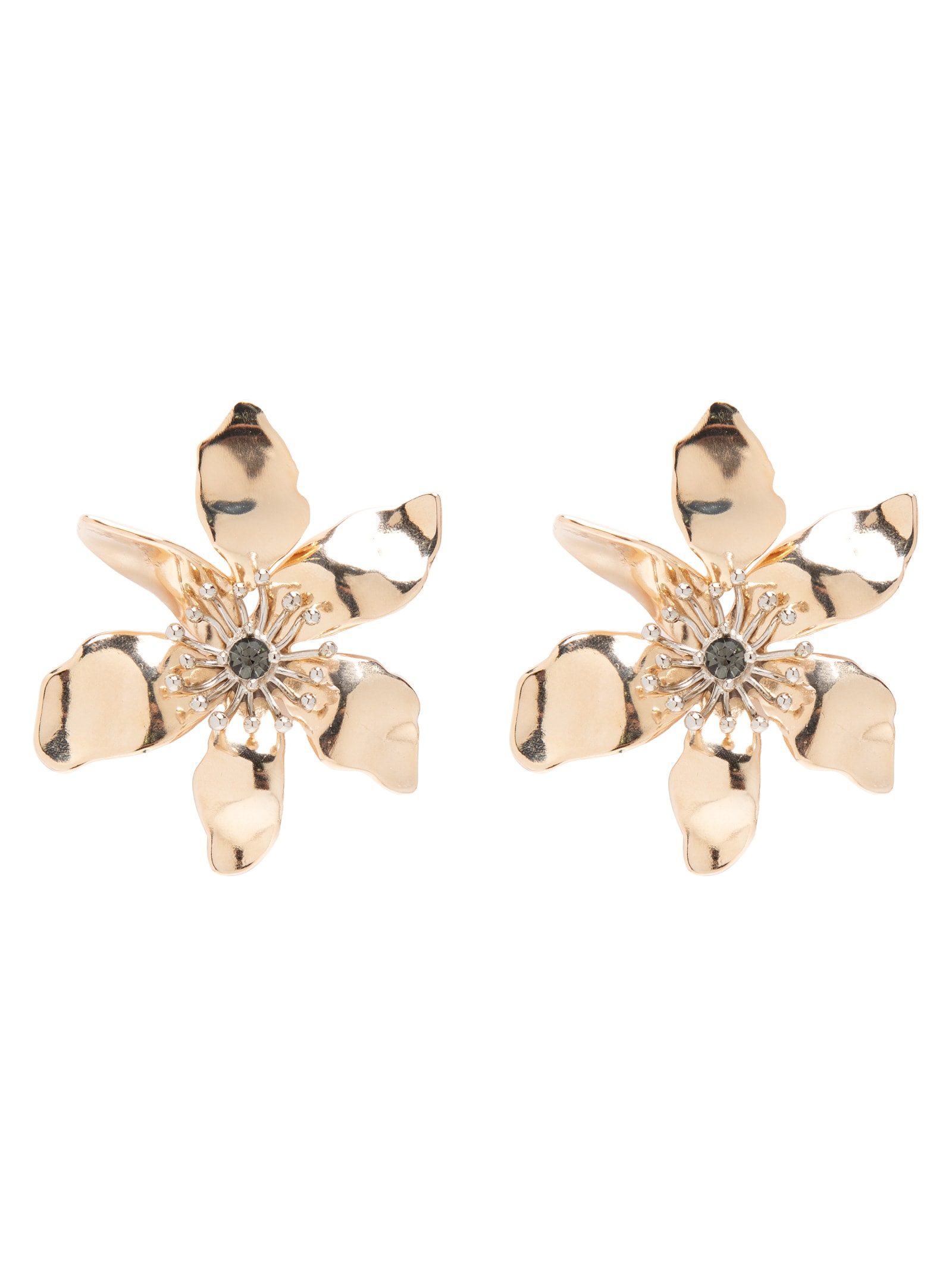 Brinco Feminina Cattleya Dourado Isa Bahia