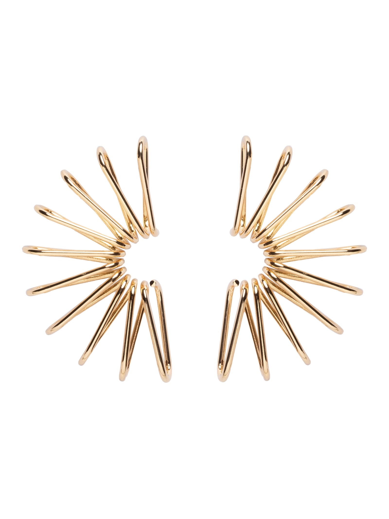 Brinco Feminino Abstrato Dourado Market 33