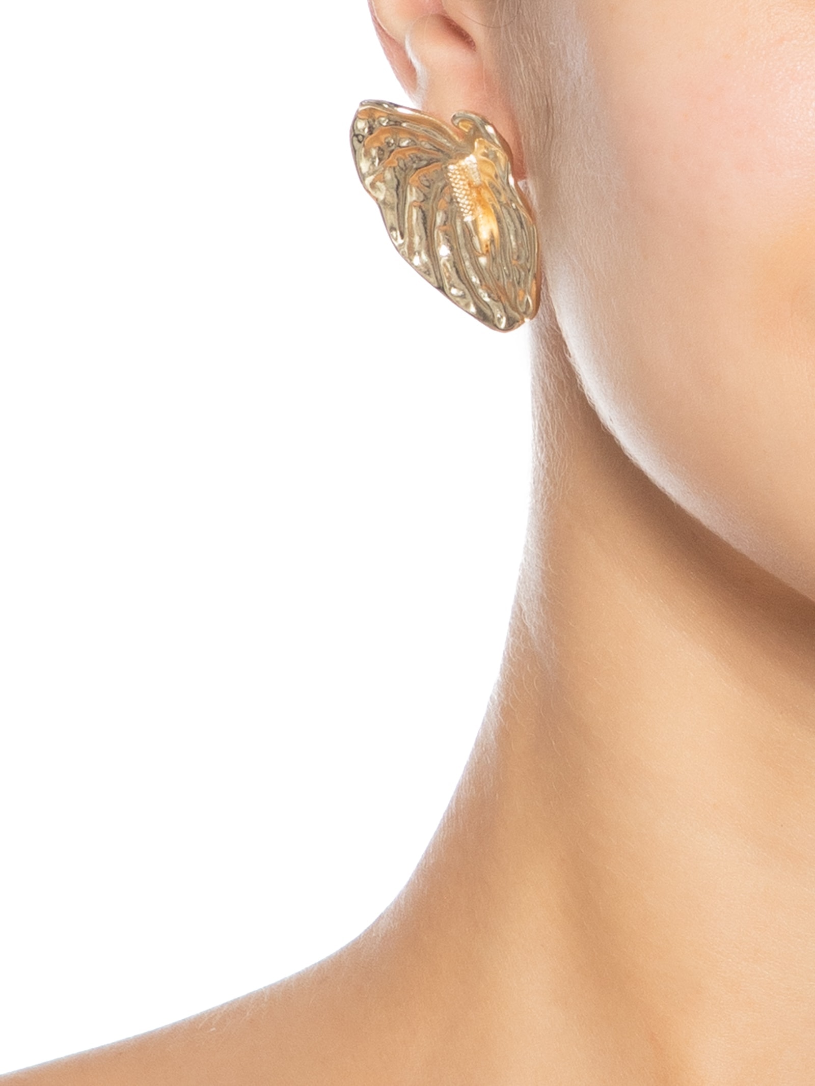 Brinco Feminino Anturio Dourado Market 33