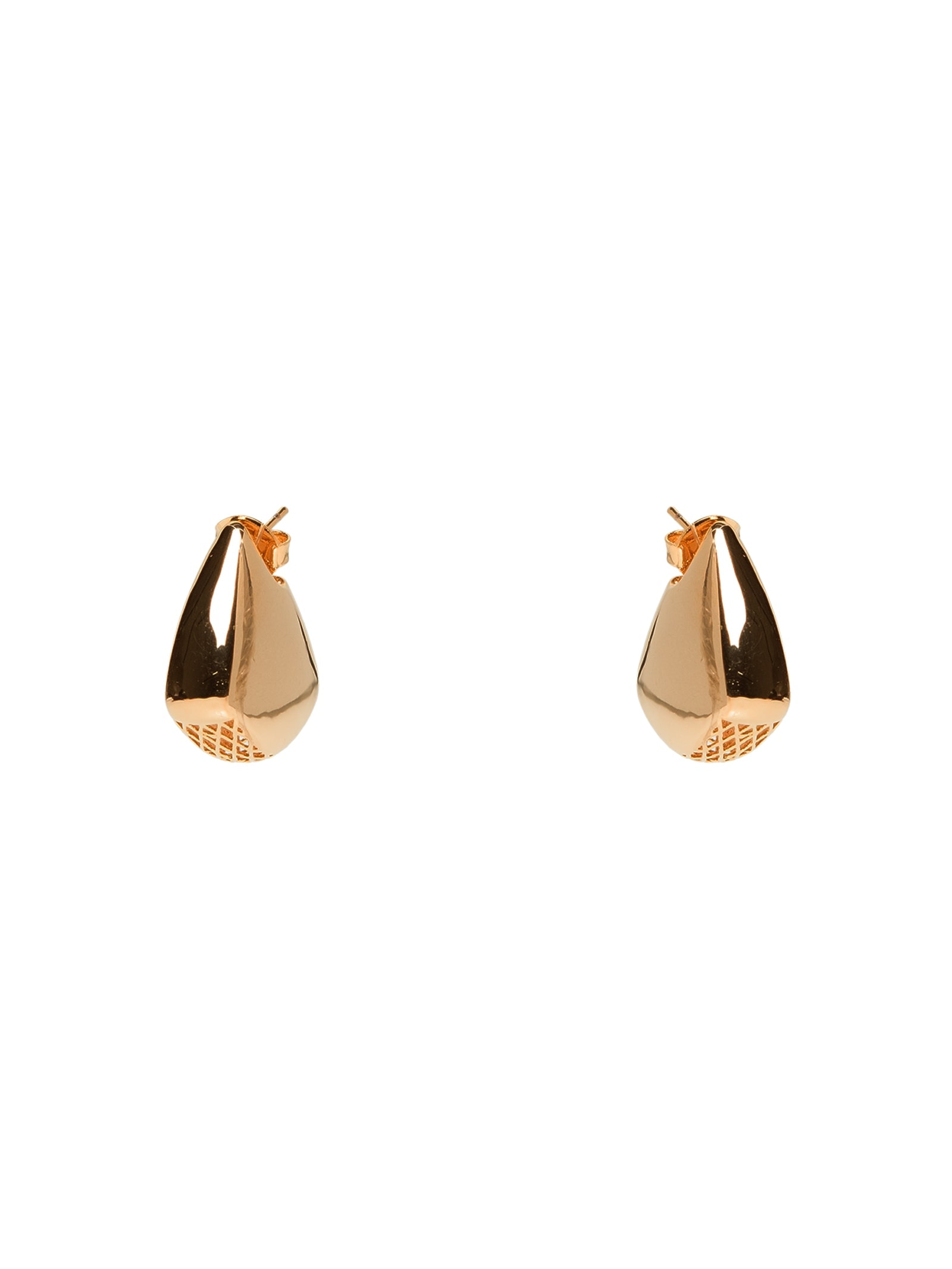 Brinco Feminino Argola Botega Leuque De Pino Dourado D'santis Joias