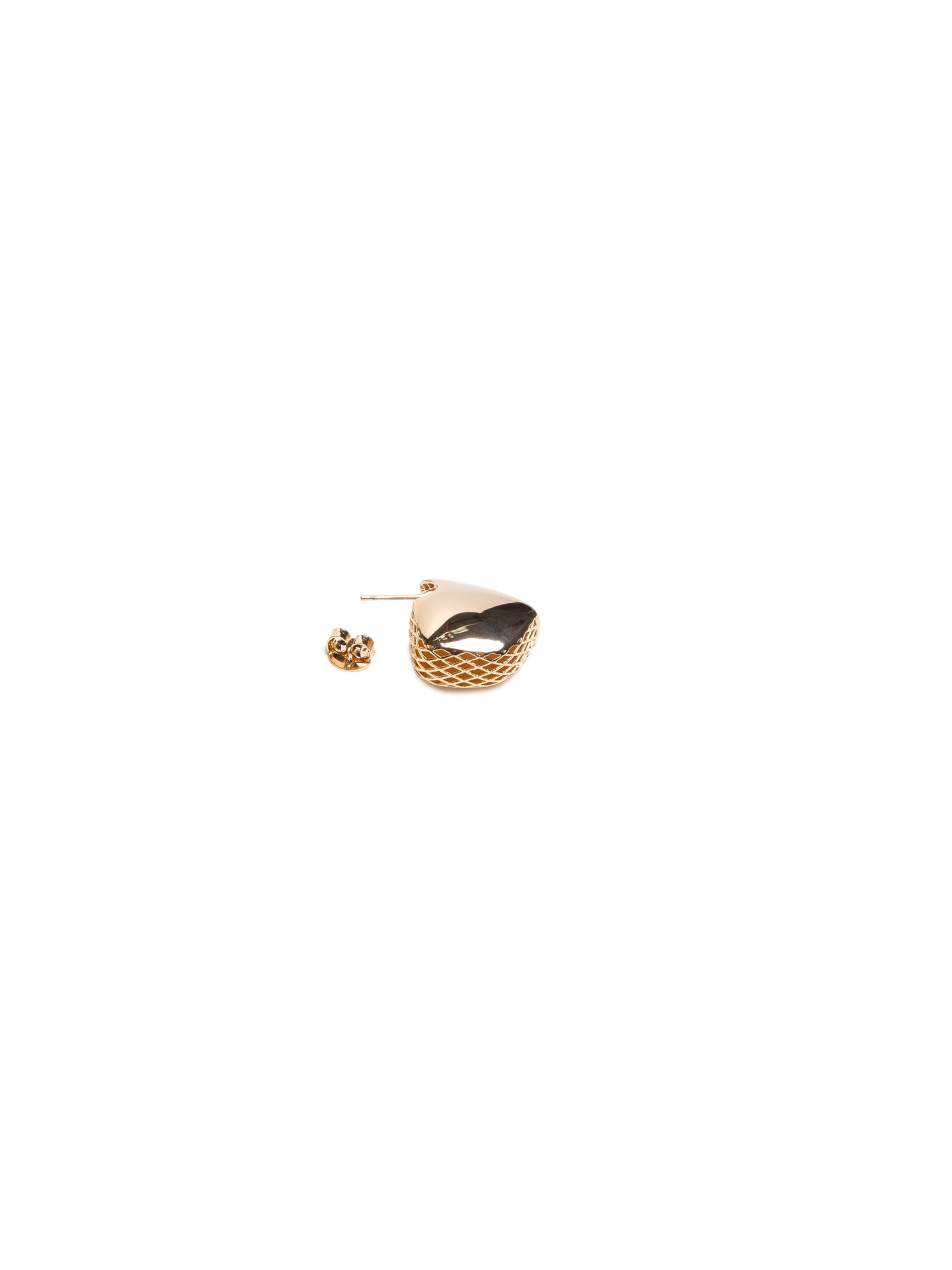 Brinco Feminino Argola Botega Leuque De Pino Dourado D'santis Joias