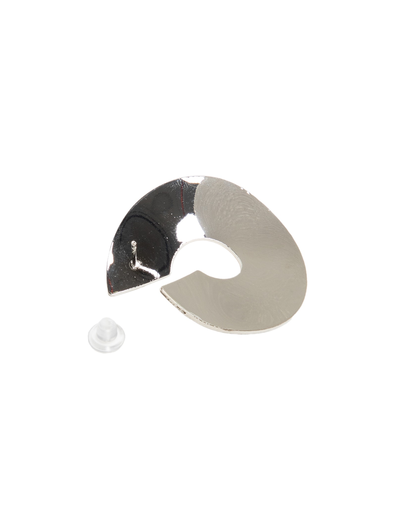 Brinco Feminino Argola Prateado Basiq
