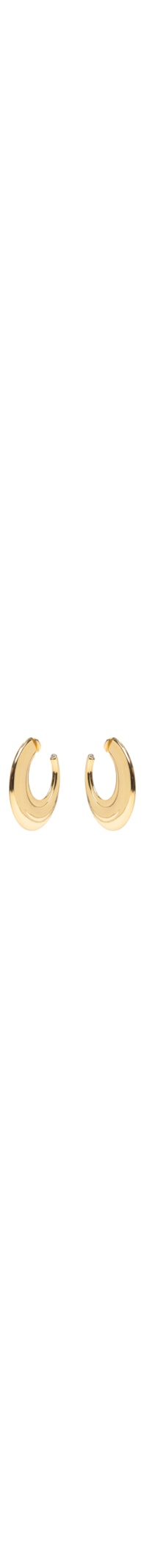 Brinco Feminino Argola Statement Ouro Vintage - Dourado