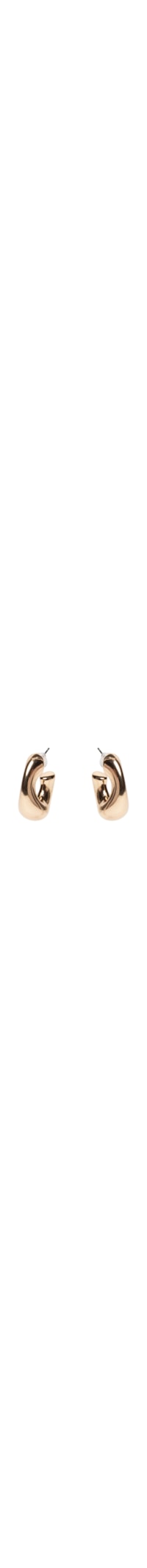 Brinco Feminino Argolas Orgânicas - Dourado